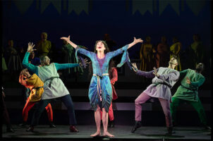 Sutton Foster in Once Upon a Mattress at New York City Center Encores